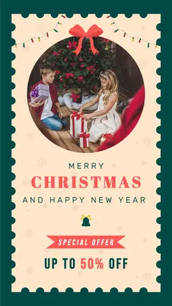 Christmas New Year Special Offer Sale