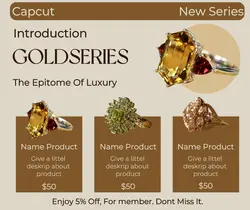 Beauty Jawerly New Series Product Display Facebook Post