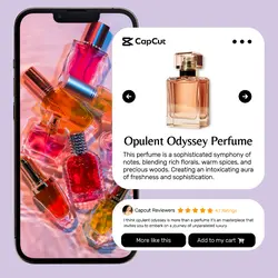 beauty and personal care parfum product display and review