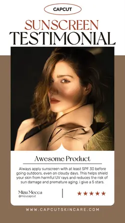 Beauty and Personal Care Testimonial Story