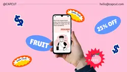 Services Fruit Coupons Promotion Minimalist