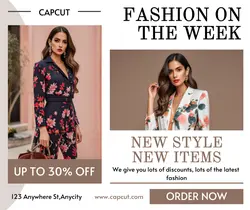 Fashion On The Week Sale Promotion Story FB