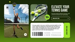 Other Tennis Equipment Promotion Twitter Post