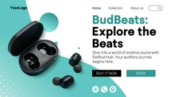 Electronics Earbuds Promotion Page