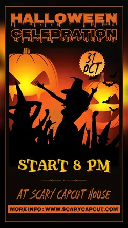 Halloween Celebration Event Instagram Story