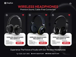 Electronics Wireless Headphones