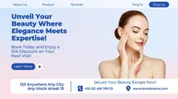 Beauty and Personal care Services Facebook Ads