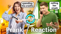 Funny Pranks Reaction Youtube Thumbnail