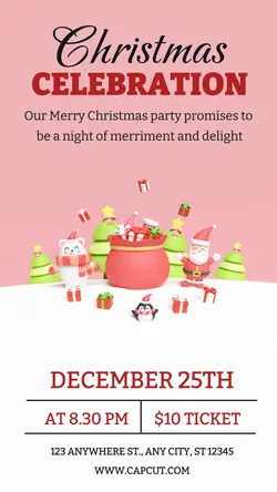 Christmas Celebration Instagram Story