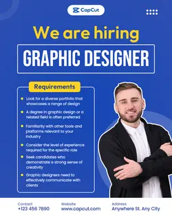 Business Hiring Employee Flyer