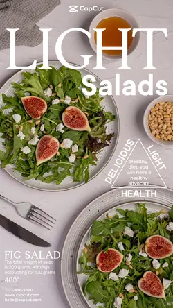 Foods & Beverage Dish presentation Light weak marketing