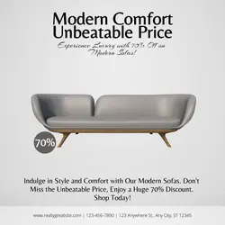 Modern Comfort Product promotion Instagram Post