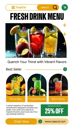 4 Multi-Product Image Food Promotional Activities