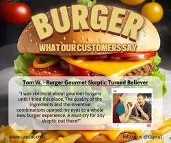 food testimoni costumer facebook post