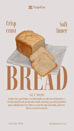 Foods & Beverage  Blogger sharing bread weak marke