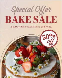 Promotion Cake