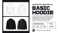 Fashion Hoodie Product Display