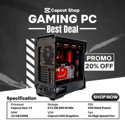Gaming PC Product Promo Instagram Post