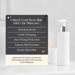E-commerce Beauty & personal care product callout