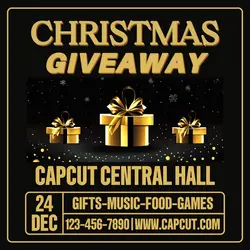 Christmas Giveaway Invitation Instagram Post 