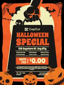Halloween Event Poster