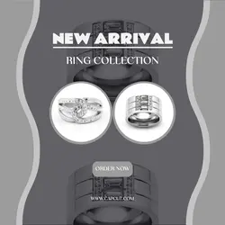 New Arrival Ring COllection Instagram Post