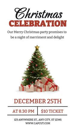 Christmas Celebration Instagram Story