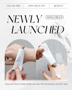 Beauty Hand cream New product  Minimalist