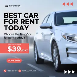 Car Rent Promotion Instagram Post