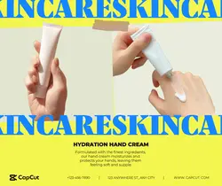 Beauty&Care Hand Cream Effect Display Minimal