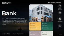Finance Bank Publicity Minimalist