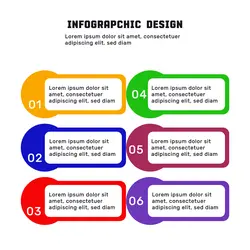 Non-Marketing Infographic Full Color Rounded