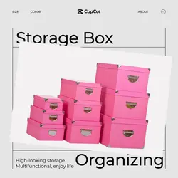 Home Storage Box Detail Simple