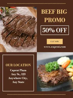 Two Image Food Beef Promo Image