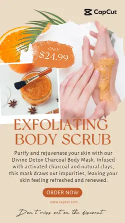Body Care Product Special Offer Instagram Story