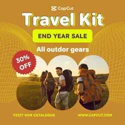 Travel Kit Sale Instagram Post