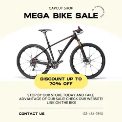 Other Industries Bike Sale Instagram Post