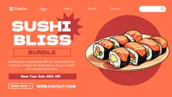 New Year Food Sale Twitter Post
