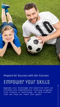 Education and training Menu