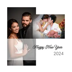 Non-Marketing Photo Collage Happy New Year 2024