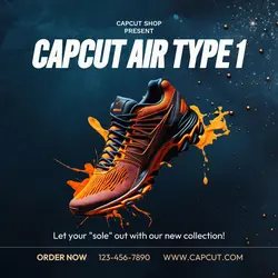 Men's Shoe Display Product - Instagram Post
