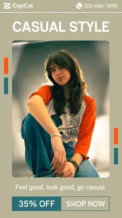 Fashion Casual Product TikTok Post