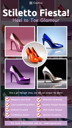 Fashion Shoes Stiletto Product Instagram Story