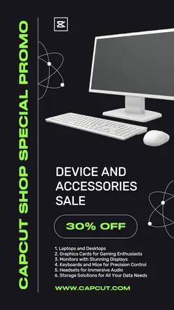 Electronic PC Sale Instagram Story