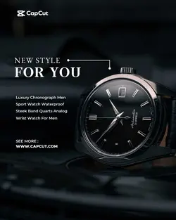 Product Display New Style Watch for Instagram Post