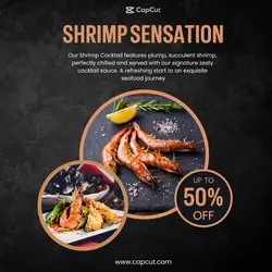Shrimp Menu Instagram Story