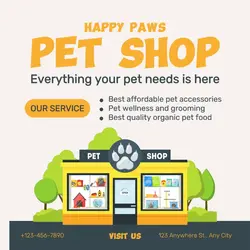 Pet Shop Profile Introduction Instagram Profile