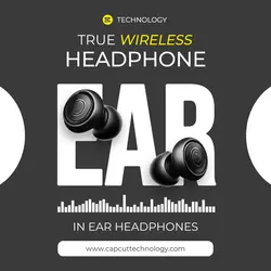Wireless Earphones Promotion Instagram post