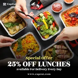 Foods & Beverage Lunchbox Promotion Instagram Post
