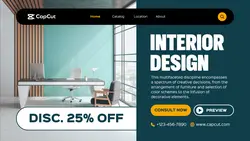 Interior Design Promotion Website